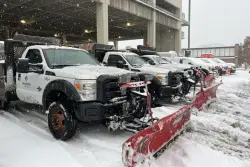 From ‘Life of a Snowgirl’ to ‘Slick Sleddin’,’ Arlington’s snow plows are back with an essential message
