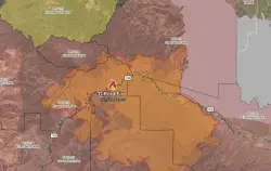 Gifford fire burns 30,000 acres in Los Padres National Forest